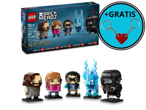 LEGO 40677 Figurki z filmu Więzień Azkabanu + 2 x brelok - LEGO - GRATIS
