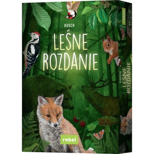 LEŚNE ROZDANIE GRA KARCIANA REBEL