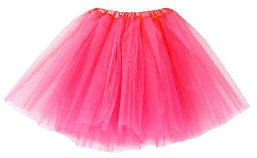 # SPÓDNICZKA TIULOWA TIUL SPÓDNICA TUTU 40cm RÓŻOWA