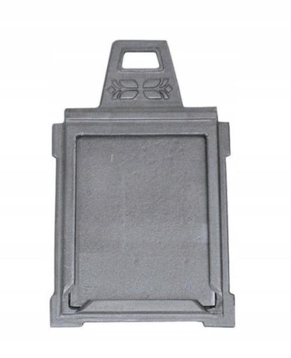 SZYBER ŻELIWNY DO ZABUDOWY PIECA ZASUWA 240X180MM