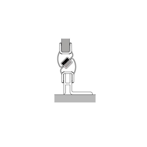 SanSwiss Solino profil v.sol2 czarny mat V2.SOL.06