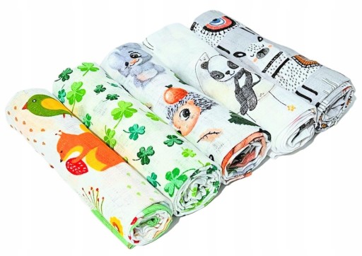 PIELUSZKI TETROWE KOLOROWE PIELUCHY PREMIUM 5szt