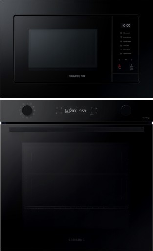 Zestaw AGD SAMSUNG piekarnik NV7B41201AK + mikrofala MS23A7318AK Czarny