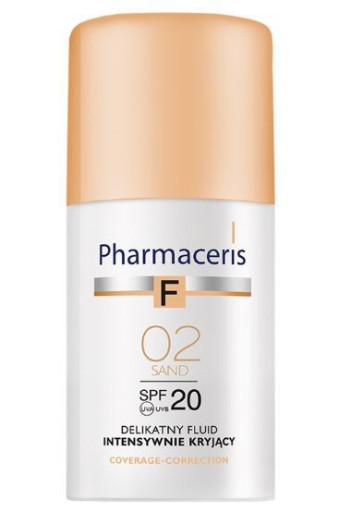 PHARMACERIS F FLUID KRYJĄCY 02 SAND SPF20 30 ML