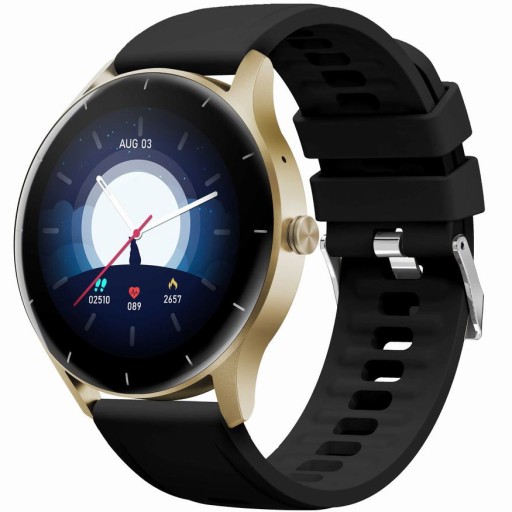 Zegarek SMARTWATCH SMS kroki puls PL menu rozmowy