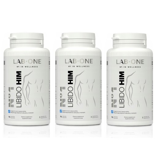 LAB ONE LIBIDO HIM 270 k EREKCJA POTENCJA MĘŻCZYZN