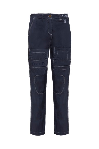 SPODNIE DAMSKIE AERONAUTICA MILITARE GRANTOWY r.38