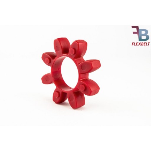 ŁĄCZNIK WKŁADKA ROTEX 24 98 ShA fi=55 mm CZERWONY