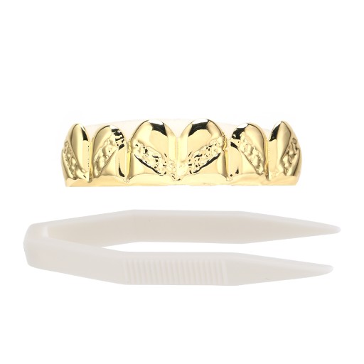 Plated Teeth Brace Metal Fashionable Teeth Decor