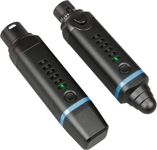 System mikrofonów bezprzewodowych Nux B-3 Plus 2,4 Ghz, adapter