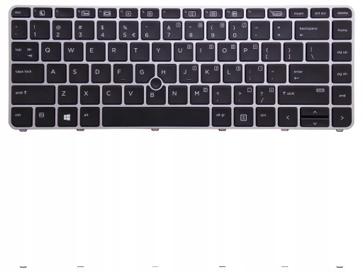 KLAWIATURA DO HP ELITEBOOK 840 G3 LED PODŚWIETLANA