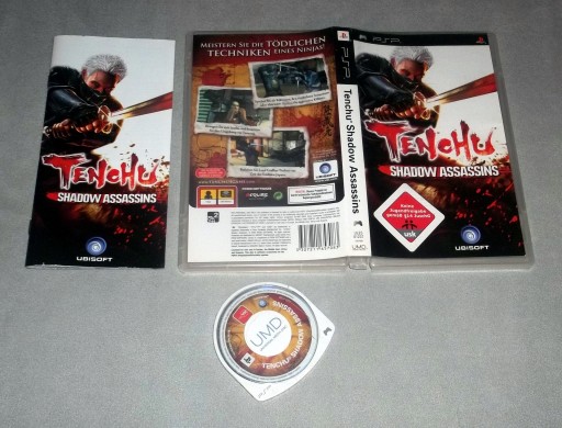 TENCHU SHADOW ASSASSINS PSP NINJA jak SHINOBIDO