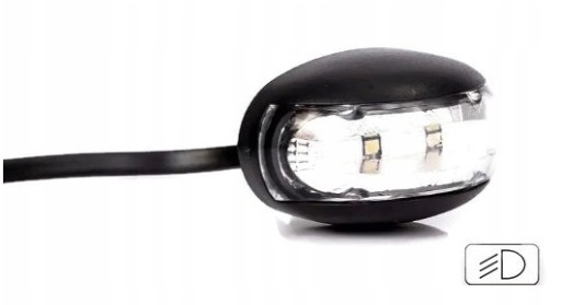 LAMPA OBRYSOWA BIAŁA FT-012 B LED