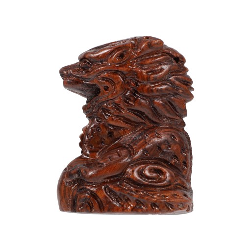 DEKORACJA SAMOCHODU FENG SHUI RZEŹBA W DREWNIE ZODIAK