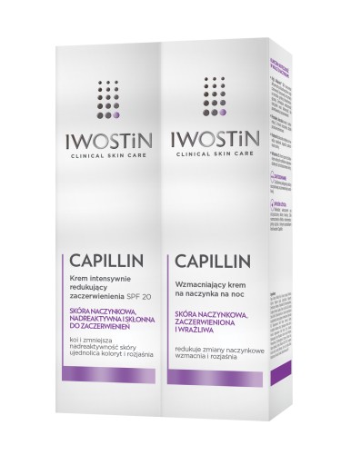 Zestaw IWOSTIN CAPILLIN Krem Na Dzień + Na Noc