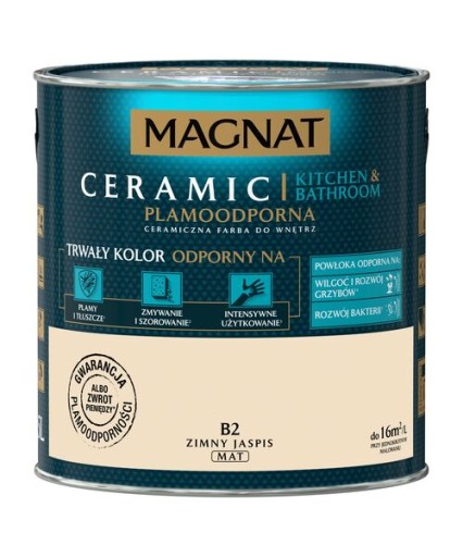 MAGNAT CERAMIC KUCHNIA I ŁAZIENKA 2,5 l ZIMNY JASPIS B2 mat