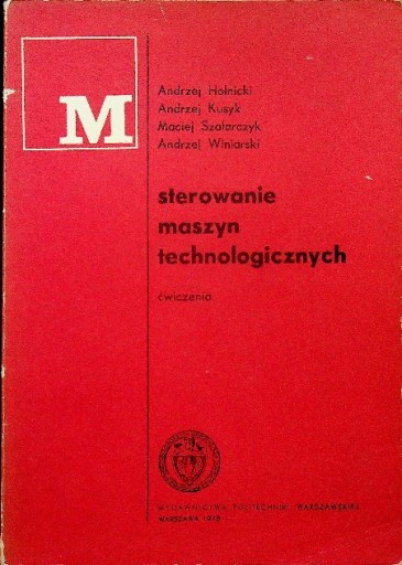 Sterowanie maszyn technologicznych