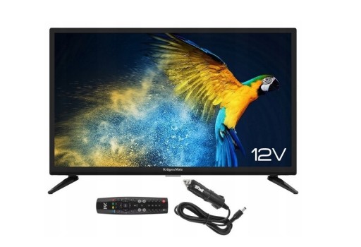 TELEWIZOR SAMOCHODOWY 24'' 12V 230V KAMPER JACHT