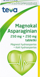 MAGNOKAL ASPARAGINIAN 50TABLETEK