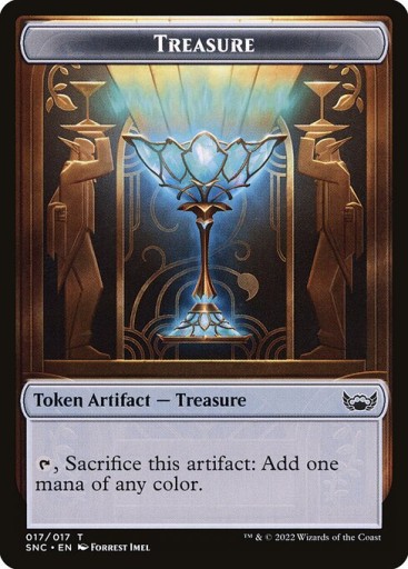 MtG: Treasure Token (V.5) (xSNC)