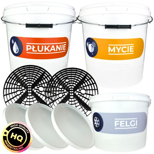 ZESTAW GranAuto WIADRA do mycia auta + SEPARATOR
