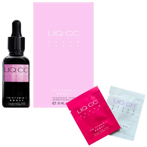 LIQ CC SERUM LIGHT 15% Vitamin C BOOST SERUM Z WITAMINĄ C 30ml + GRATIS