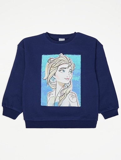 GEORGE bluza dres 98-104 3-4 Kraina Lodu ELSA bawełna