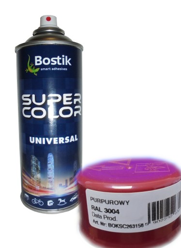 Farba w sprayu BOSTIK RAL 3004 purpurowy 400ml