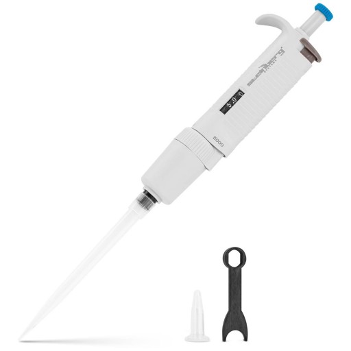PIPETA JEDNOKANAŁOWA 1-5ml LABORATORYJNA KOŃCÓWKI