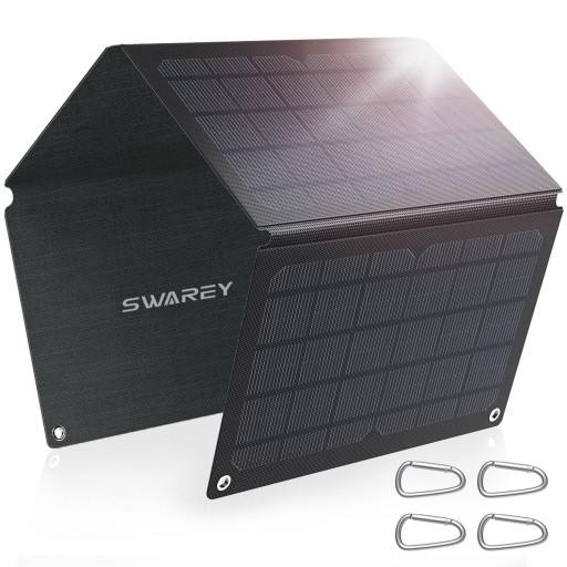 ŁADOWARKA SOLARNA MONOCRYSTAL 30W QC 3.0 USB/USB-A