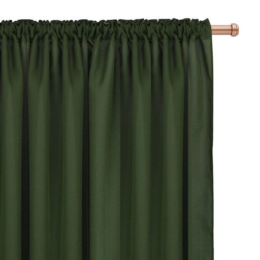 GOTOWE ZASŁONY MATOWE GŁADKIE NA ŻABKI ZASŁONA NA TAŚMIE 145x250cm