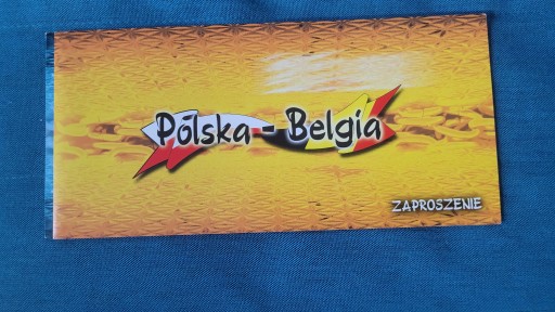Polska - Belgia zaproszemie