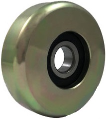 ROLKA DO BRAM BRAMY ROLKI BRAMOWE METALOWE fi 91mm