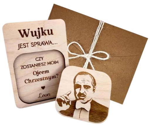Czy zostaniesz moim prośba do chrzestnych pytanie zaproszenie na chrzest