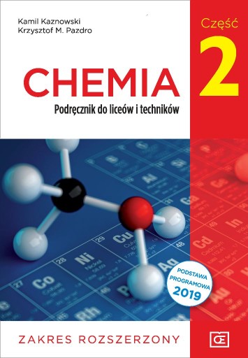 CHEMIA 2 PODRĘCZNIK ZAKRES ROZSZERZONY PAZDRO 2020