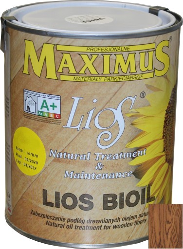 Maximus Lios Bioil Teak 1L -olej do podłóg