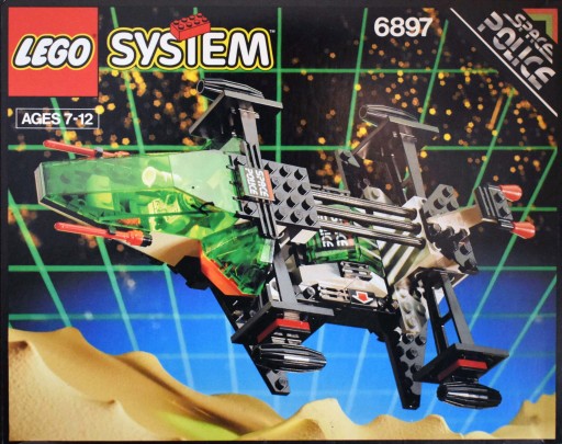 LEGO 6897 Rebel Hunter [Space: Space Police II] in
