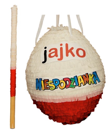 Piniata Jajko Niespodzianka XL na urodziny