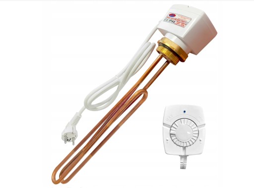 GRZAŁKA DO BOJLERA 3000W 6/4' TERMOSTATEM WUG MB