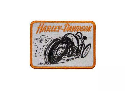 Naszywka Harley-Davidson Doodle Rider 101mm x 76mm