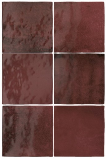 CEGIEŁKI EQUIPE ARTISAN BURGUNDY 13,2X13,2 GAT. I
