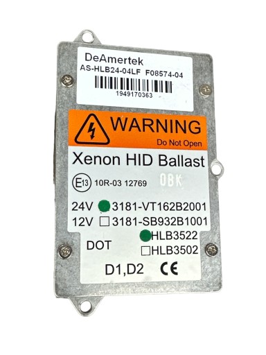 PRZETWORNICA XENON DAF 105 CF
