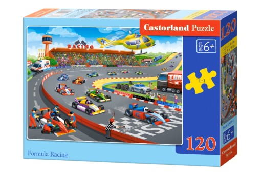 Puzzle 120 el. B-13470-1 Formula Racing