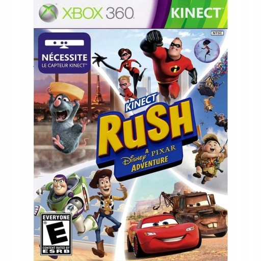 DISNEY KINECT RUSH XBOX 360 PIXAR PRZYGODA PL
