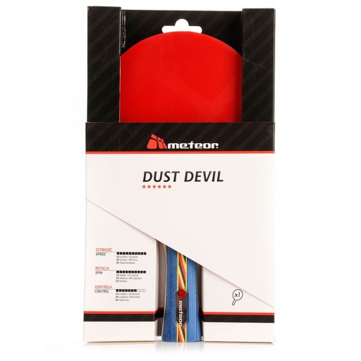 METEOR RAKIETKA DO TENISA STOŁOWEGO PING PONGA DUST DEVIL