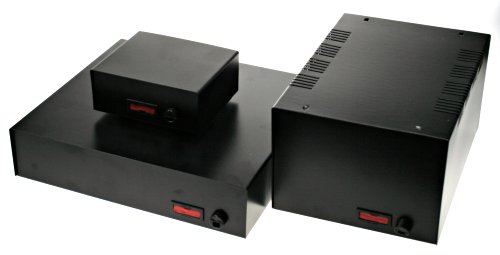 T85 Obudowa metalowa 220x50x190mm h=50mm czarna T-85