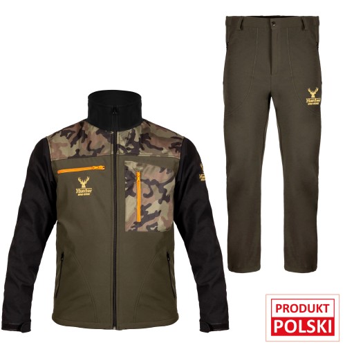 KOMPLET MYŚLIWSKI NA POLOWANIE DO LASU HUNTER XL