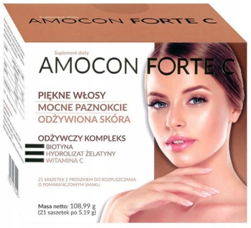 Amocon Forte C 21 saszetek smak pomarańczowy