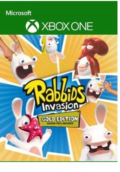 RABBIDS INVASION KINECT GOLD EDITION KLUCZ XBOX