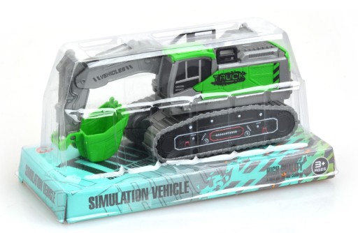 TRAKTOR MASZYNA BUDOWLANA ZABAWKA